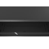 Caminetto a Bioetanolo Inside Black 1000 da Incasso - Nero Opaco, con Vetro, Bruciatore 3L, Design Moderno