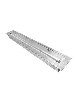 INSIDE C VERS1 - Biocamino Trifacciale cm 120 Camino A Bioetanolo Da Incasso - Bruciatore Lineare 100cm / Capienza 3L