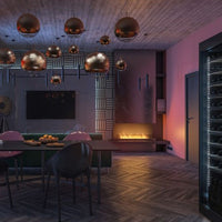 INSIDE C VERS1 - Biocamino Trifacciale cm 120 Camino A Bioetanolo Da Incasso - Bruciatore Lineare 100cm / Capienza 3L