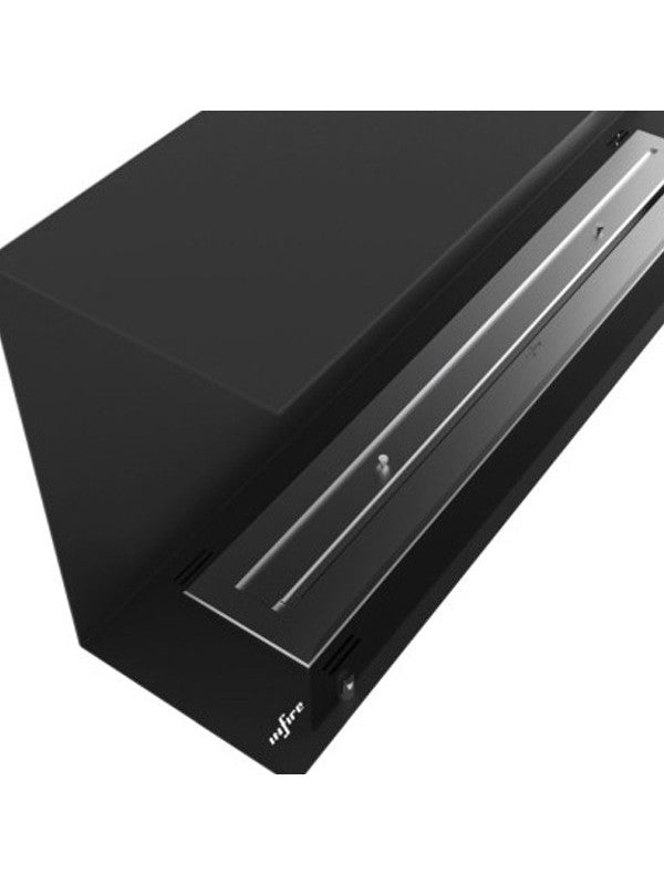 INSIDE C VERS1 - Biocamino Trifacciale cm 120 Camino A Bioetanolo Da Incasso - Bruciatore Lineare 100cm / Capienza 3L