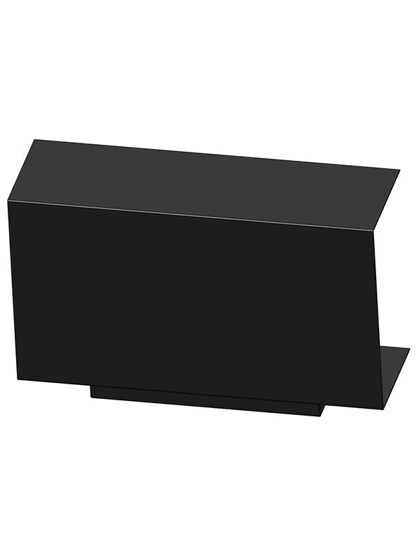 Caminetto a Bioetanolo Da Incasso di Design C800 V1 con Vetro Aperto su 3 Lati Bruciatore da 0,7 Litri