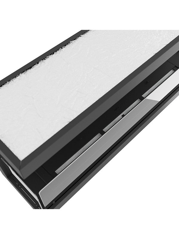 Caminetto a Bioetanolo Da Incasso di Design C1200 V.3 con Vetro Aperto su 3 Lati Bruciatore da 3 Litri