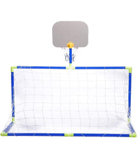 Insieme Sport Di Pallacanestro Calcio Pieghevole Portatile Bambini Pompa Regalo         