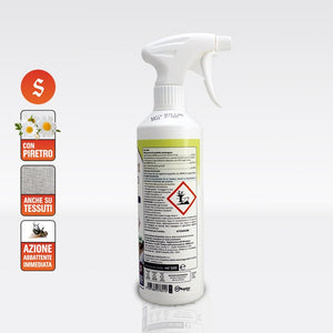 Insetticida Acaricida anche per Tarme dei vestiti in armadio Formato 500 ml- 2 Pezzi