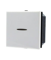 Interruttore Assiale 2m 1p 16a Bianco Compatibile Con Bticino Axolute         