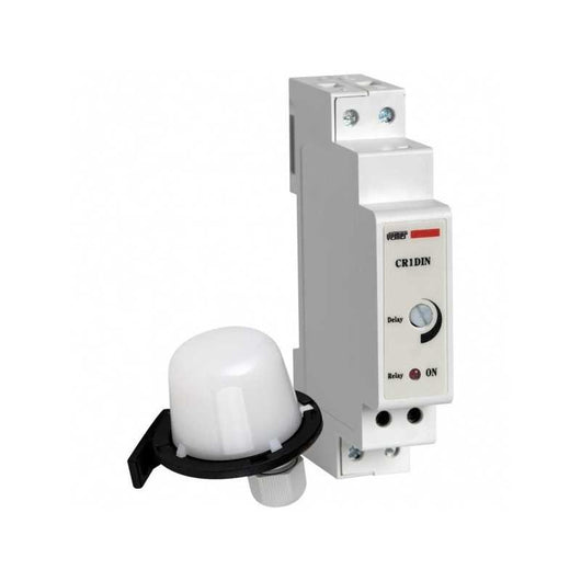 Interruttore Crepuscolare Barra Din con Sonda Esterna