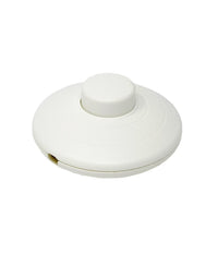 Interruttore Di Linea A Pedale Rotondo Bipolare Per Piantana Lampade Da Tavolo         