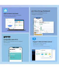 Interruttore Intelligente Misuratore Di Consumo Wifi Smart Switch Sonoff Powr316         