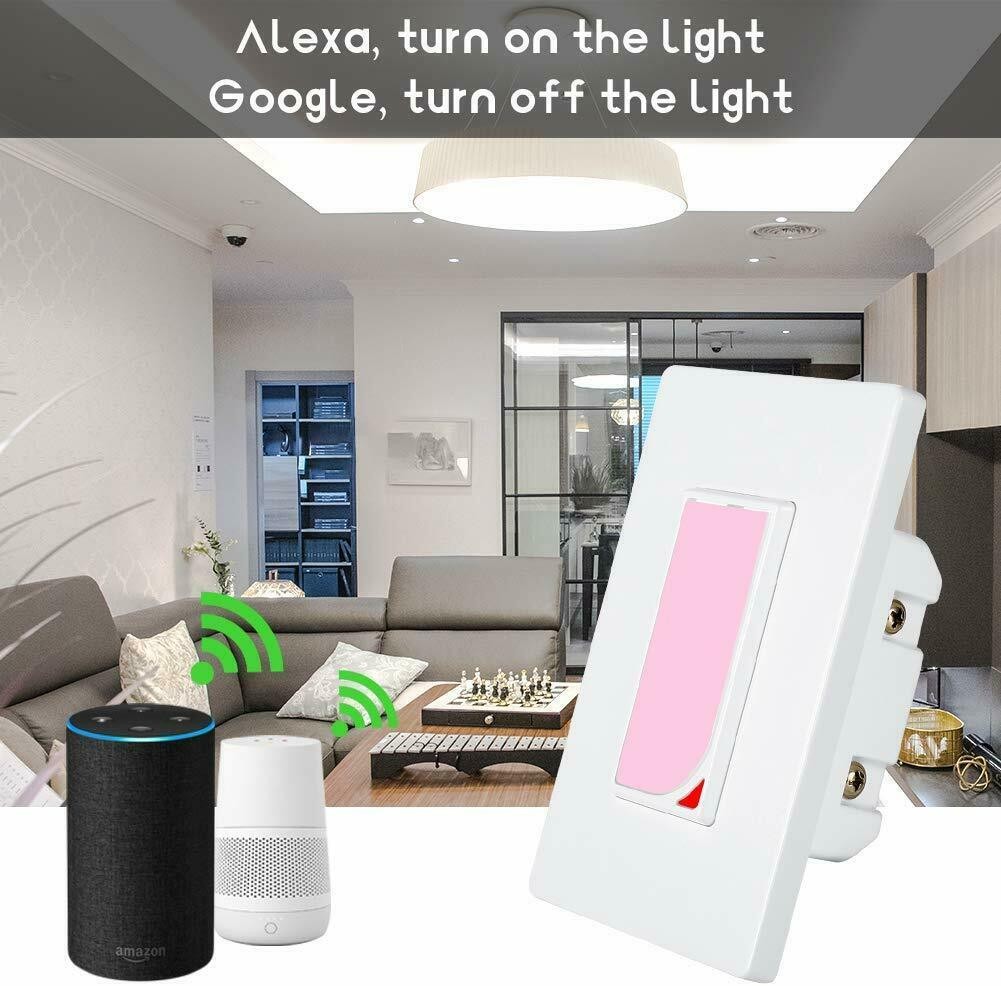 Interruttore Luce Notturna WIFI dimmer RGB integrata 10A Alexa Google Home IFTTT - ZENCOCCO
