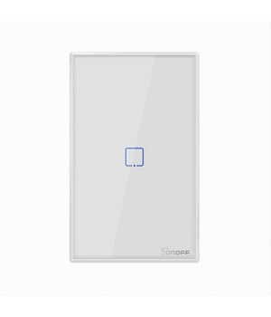Interruttore Luce Parete Smart Home Touch Wireless Wifi A 1 Canale Sonoff T0us1c         