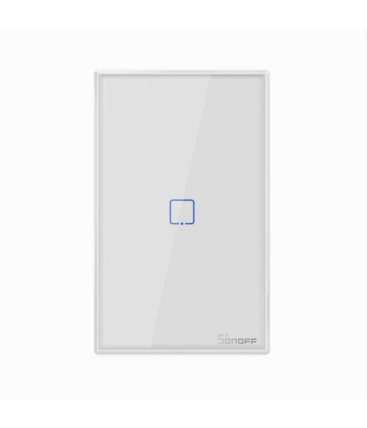 Interruttore Luce Parete Smart Home Touch Wireless Wifi A 1 Canale Sonoff T0us1c         