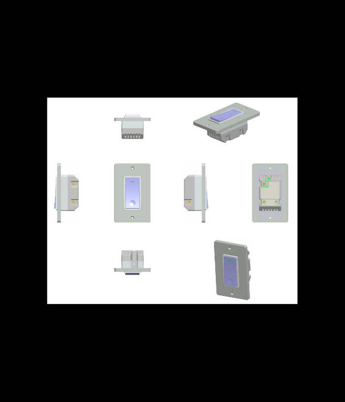 Interruttore Luci Smart Wifi Compatibile Con Alexa Google Ifttt Controllo Vocale         