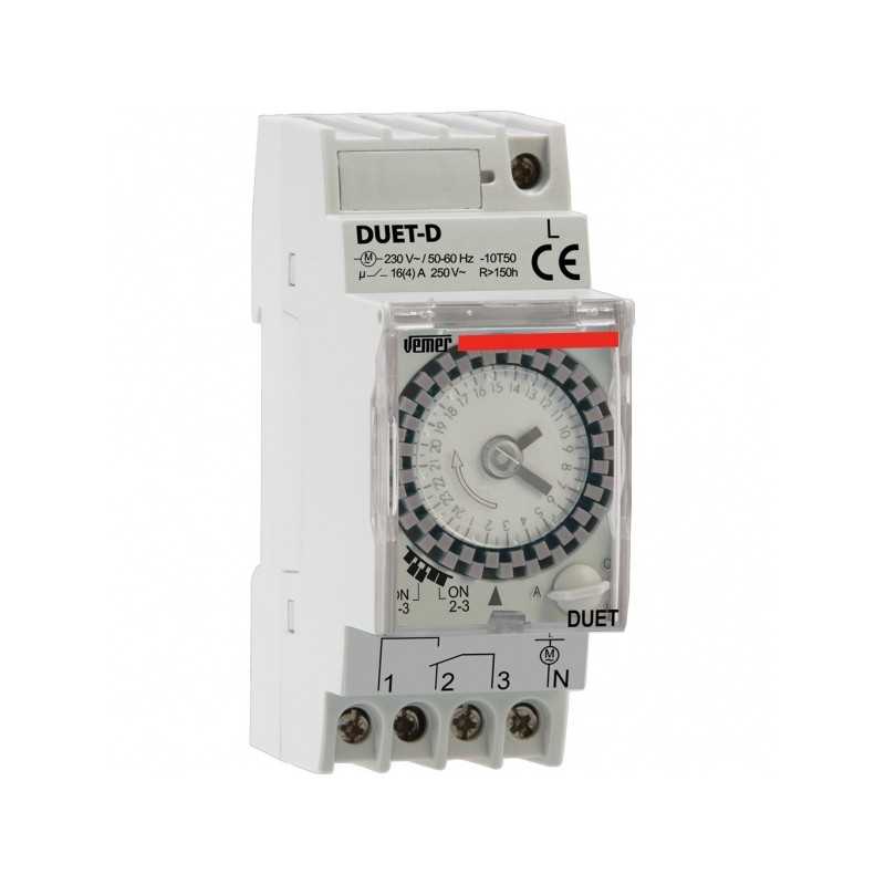 Interruttore Orario Elettromeccanico a 48 Cavalieri