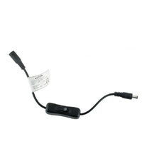 Interruttore Per Strip Striscia Led Connettore Dc 12v-24v 12a Pulsante S-12v-02  Nero       