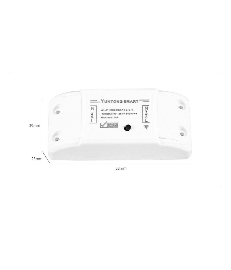 Interruttore Ricevitore 10a Wifi Android On Off Smartphone Smart Home Cellulare         