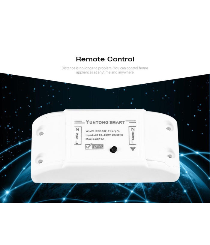 Interruttore Ricevitore 10a Wifi Android On Off Smartphone Smart Home Cellulare         