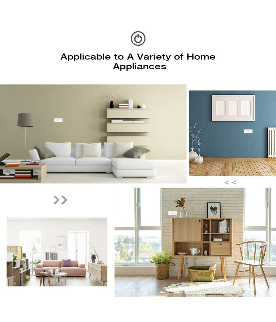 Interruttore Ricevitore 10a Wifi Android On Off Smartphone Smart Home Cellulare         