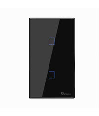 Interruttore Sonoff Smart 2 Canale Controller Wireless Placca Touch Domotica T3us2c         