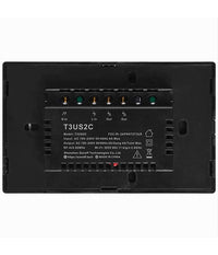 Interruttore Sonoff Smart 2 Canale Controller Wireless Placca Touch Domotica T3us2c         