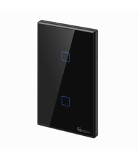 Interruttore Sonoff Smart 2 Canale Controller Wireless Placca Touch Domotica T3us2c         