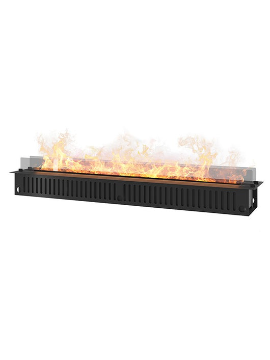 Camino Bruciatore da incasso a vapore acqueo a LED multicolore con riempimento automatico 220 cm INVAPO INSERT