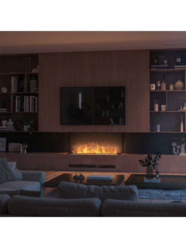 INVAPO INSIDE C 1200 - Camino a vapore acqueo a LED multicolore