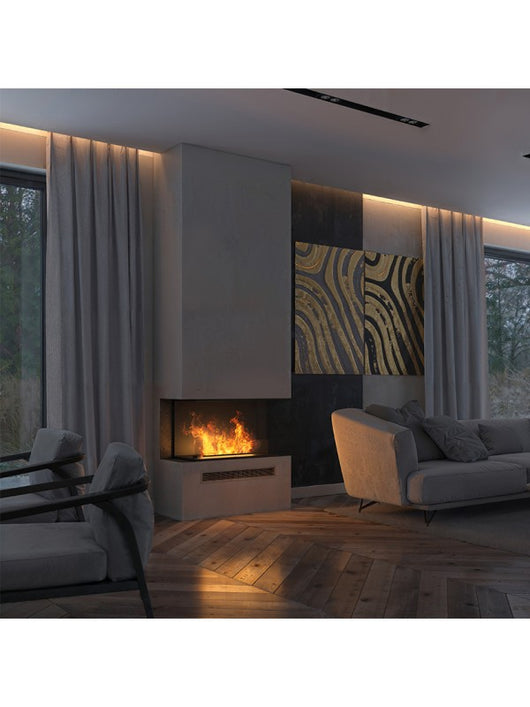 INVAPO INSIDE C 800 - Camino a vapore acqueo a LED multicolore