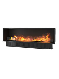 Camino a vapore acqueo a LED multicolore 180 cm INVAPO INSIDE