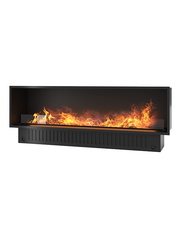 Camino a vapore acqueo a LED multicolore 180 cm INVAPO INSIDE con riempimento automatico