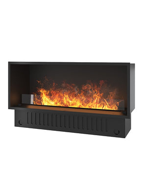 Camino a vapore acqueo a LED multicolore 120 cm INVAPO INSIDE con riempimento automatico