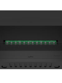 Camino a vapore acqueo a LED multicolore 80 cm INVAPO INSIDE 