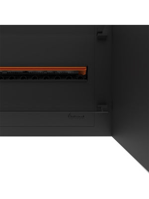 INVAPO U1200 - Camino a vapore acqueo a LED multicolore trifacciale