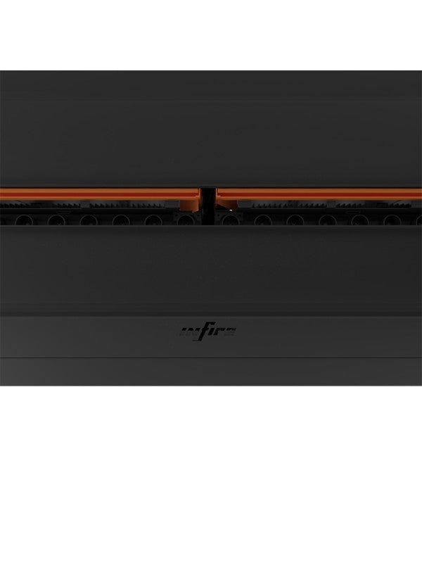 INVAPO U1200 - Camino a vapore acqueo a LED multicolore trifacciale