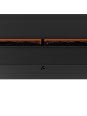 INVAPO U1200 - Camino a vapore acqueo a LED multicolore trifacciale