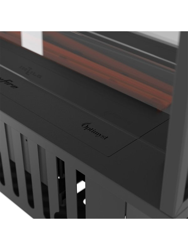 INVAPO U800 - Camino a vapore acqueo a LED multicolore trifacciale