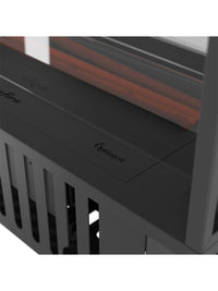 INVAPO U800 - Camino a vapore acqueo a LED multicolore trifacciale con riempimento automatico