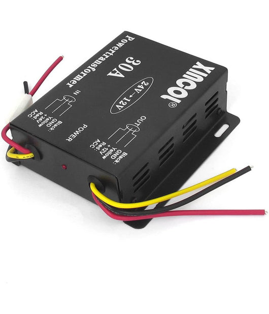Inverter Convertitore Auto Da 30a Amp Dc Da 24v A 12v Auto Camion Camper         