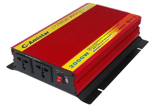 Inverter di Potenza 2000W G-Amistar Trasforma 12V a 220V + USB - ZENCOCCO