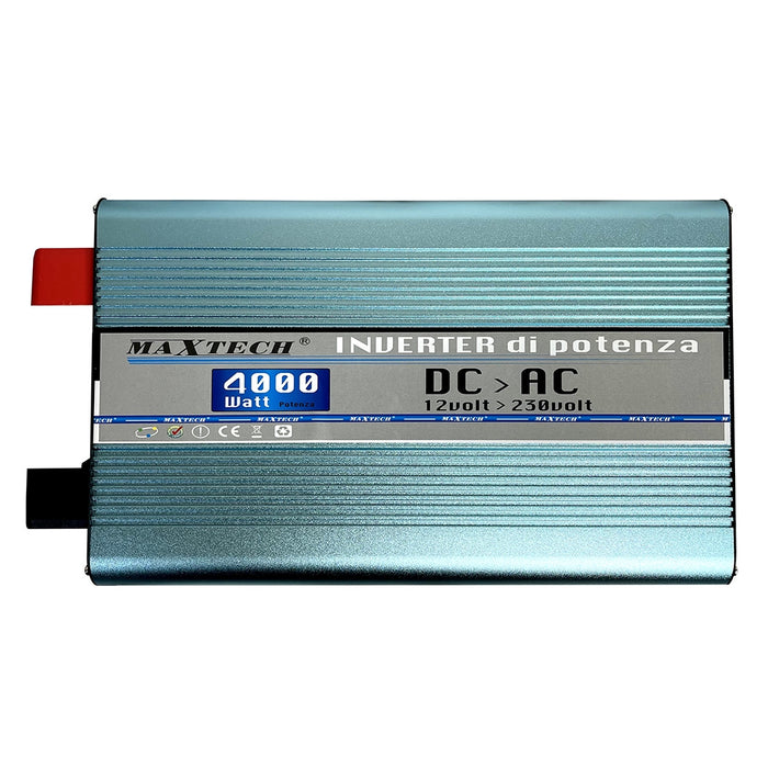 Inverter Di Potenza 4000 Watt Con Onda Sinusoidale Pura 12 V A 230 V Tsl4000-12v         