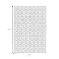 Tappeto vintage per interni/esterni crema beige verde