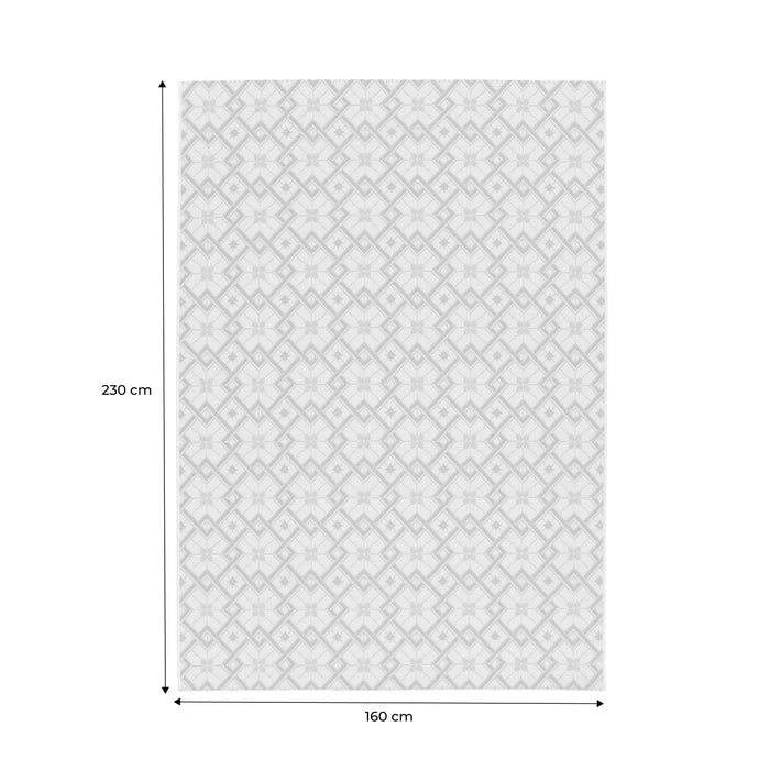 Tappeto vintage per interni/esterni crema beige verde