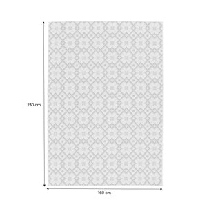 Tappeto vintage per interni/esterni crema beige verde