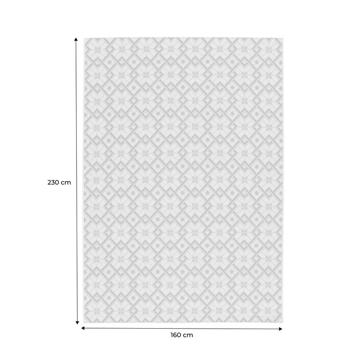 Tappeto vintage per interni/esterni crema beige verde