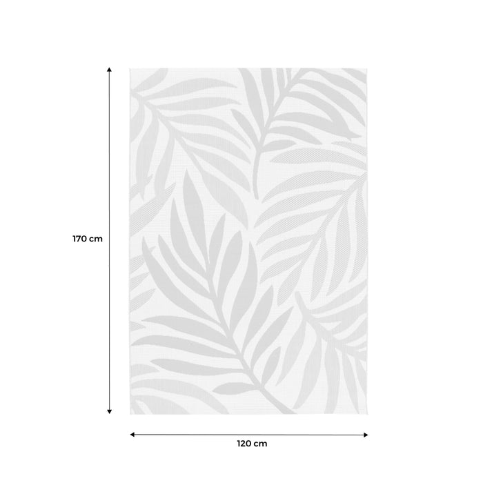 Tappeto per interni/esterni con motivo vegetale 120x170cm i sweeek