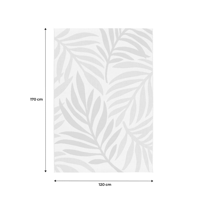 Tappeto per interni/esterni con motivo vegetale 120x170cm i sweeek