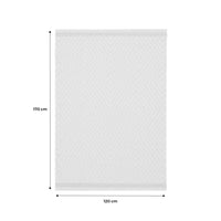 Tappeto per interni/esterni effetto juta colore naturale