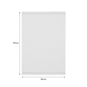 Tappeto per interni/esterni effetto juta colore naturale