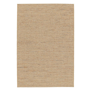 Moquette interna/esterna ad effetto juta chiaro con accenti colorati