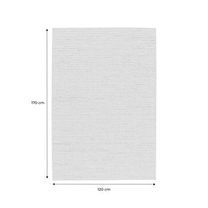 Moquette interna/esterna ad effetto juta chiaro con accenti colorati