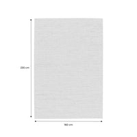 Moquette interna/esterna ad effetto juta chiaro con accenti colorati